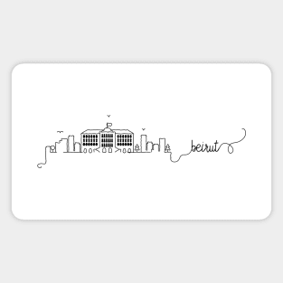 Beirut City Signature Magnet